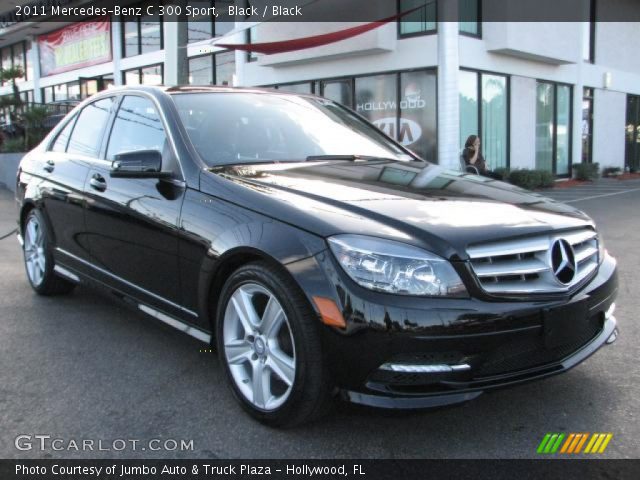 2011 Mercedes-Benz C 300 Sport in Black