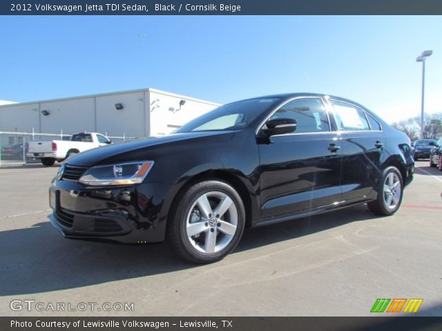 2012 Volkswagen Jetta TDI Sedan in Black