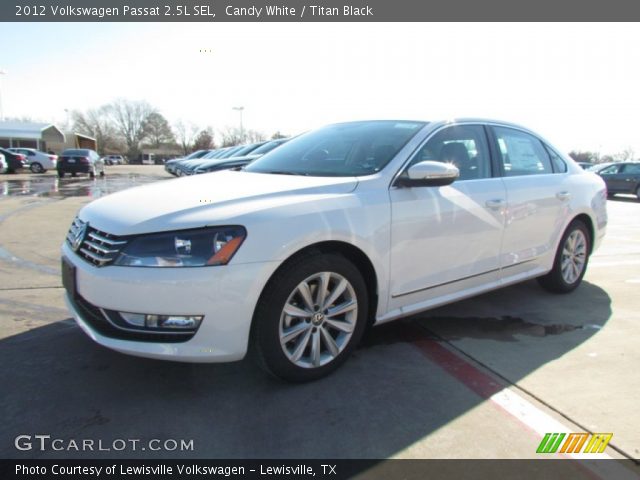 2012 Volkswagen Passat 2.5L SEL in Candy White