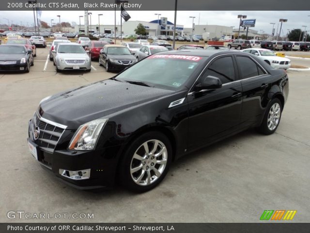2008 Cadillac CTS Sedan in Black Raven
