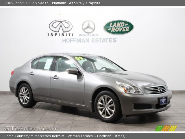 2009 Infiniti G 37 x Sedan in Platinum Graphite