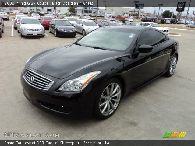 2008 Infiniti G 37 Coupe in Black Obsidian