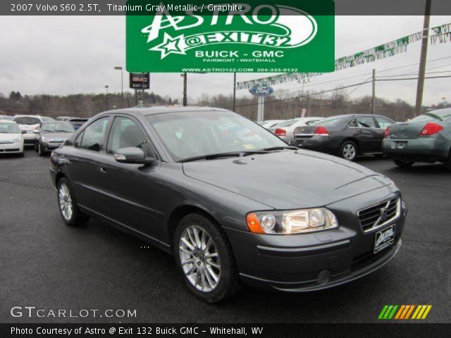 2007 Volvo S60 2.5T in Titanium Gray Metallic