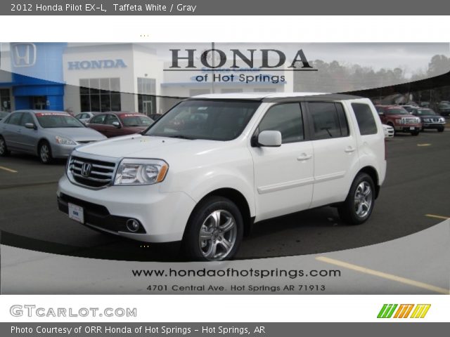 2012 Honda Pilot EX-L in Taffeta White