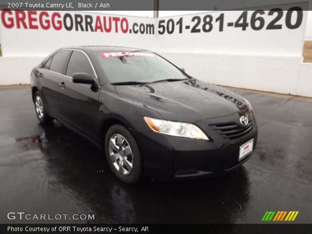 2007 Toyota Camry LE in Black