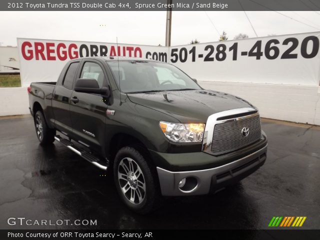 2012 Toyota Tundra TSS Double Cab 4x4 in Spruce Green Mica