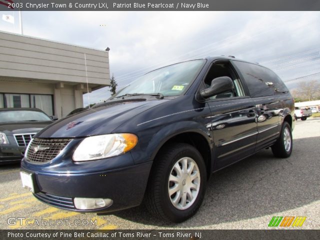 2003 Chrysler Town & Country LXi in Patriot Blue Pearlcoat