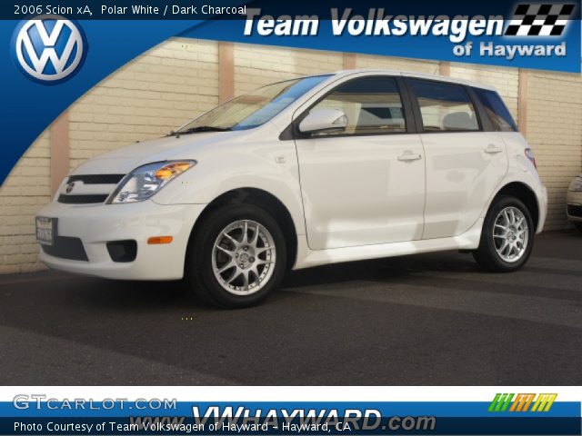2006 Scion xA  in Polar White