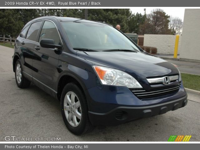 2009 Honda CR-V EX 4WD in Royal Blue Pearl