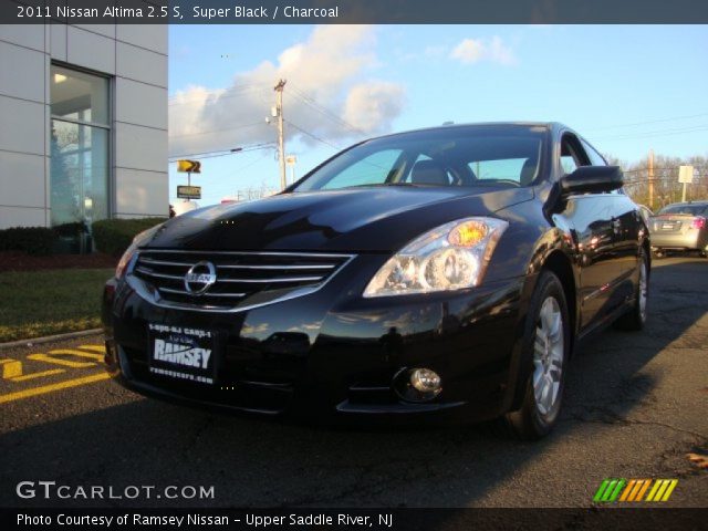 2011 Nissan Altima 2.5 S in Super Black