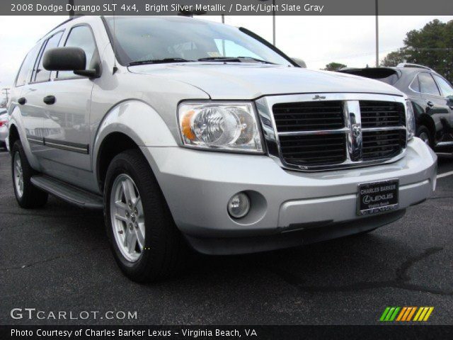 2008 Dodge Durango SLT 4x4 in Bright Silver Metallic