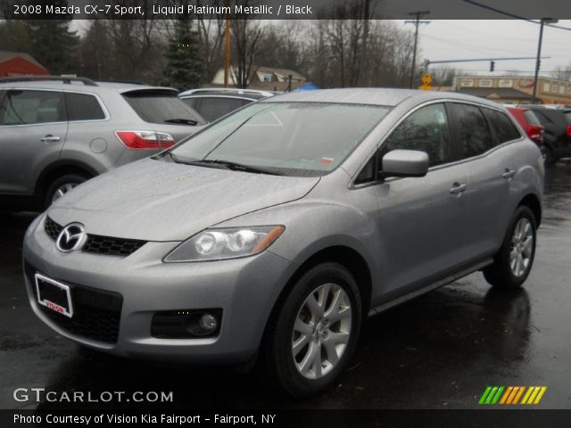 2008 Mazda CX-7 Sport in Liquid Platinum Metallic