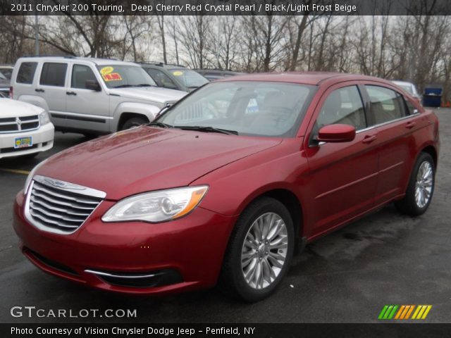 2011 Chrysler 200 Touring in Deep Cherry Red Crystal Pearl