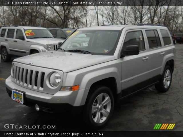 2011 Jeep Patriot Latitude 4x4 in Bright Silver Metallic
