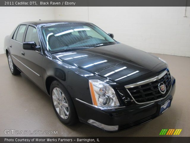 2011 Cadillac DTS  in Black Raven