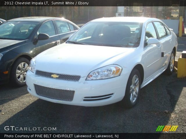 2012 Chevrolet Impala LT in Summit White