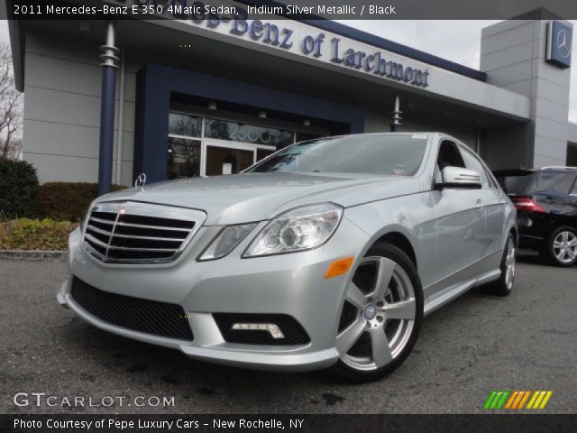 2011 Mercedes-Benz E 350 4Matic Sedan in Iridium Silver Metallic