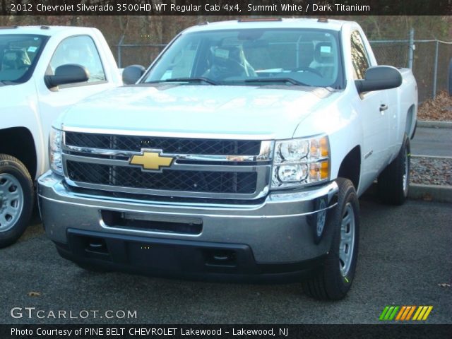 2012 Chevrolet Silverado 3500HD WT Regular Cab 4x4 in Summit White