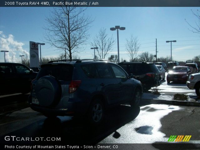 2008 Toyota RAV4 4WD in Pacific Blue Metallic