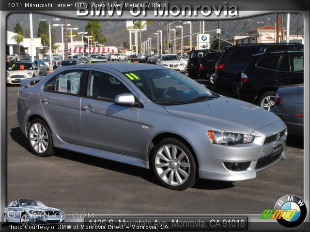 2011 Mitsubishi Lancer GTS in Apex Silver Metallic