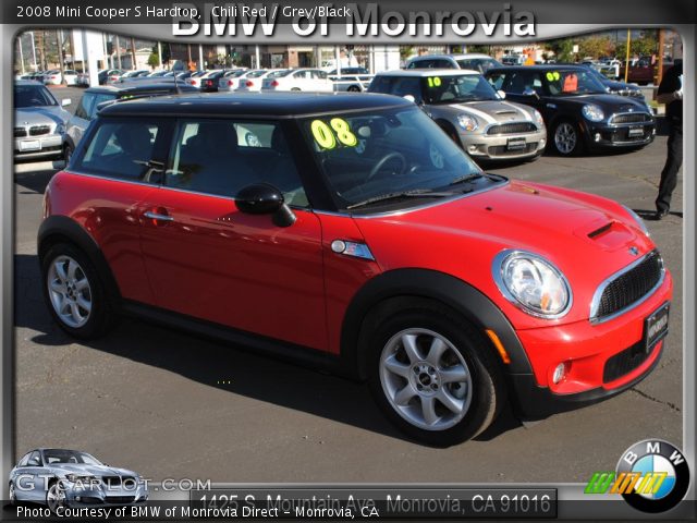 2008 Mini Cooper S Hardtop in Chili Red