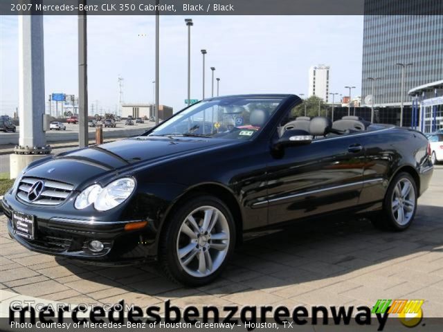 2007 Mercedes-Benz CLK 350 Cabriolet in Black