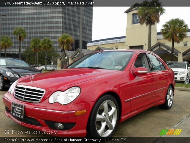 2006 Mercedes-Benz C 230 Sport in Mars Red