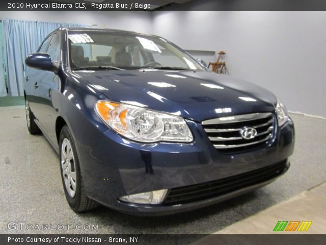 2010 Hyundai Elantra GLS in Regatta Blue
