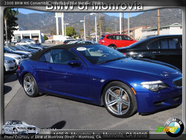 2008 BMW M6 Convertible in Interlagos Blue Metallic