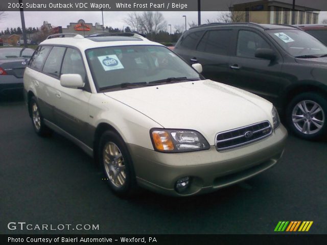 2002 Subaru Outback VDC Wagon in White Frost Pearl