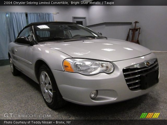 2004 Chrysler Sebring Limited Convertible in Bright Silver Metallic