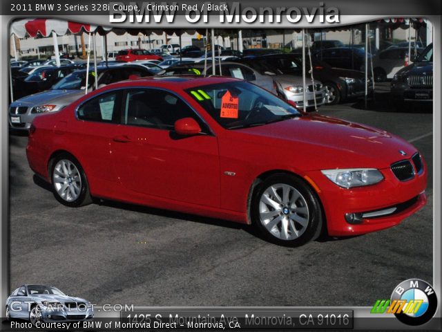 2011 BMW 3 Series 328i Coupe in Crimson Red