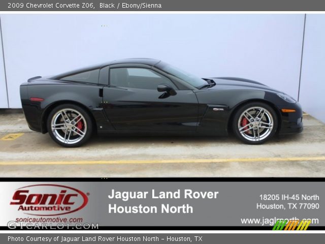 2009 Chevrolet Corvette Z06 in Black