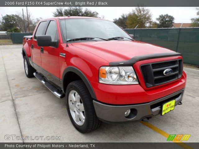 2006 Ford F150 FX4 SuperCrew 4x4 in Bright Red