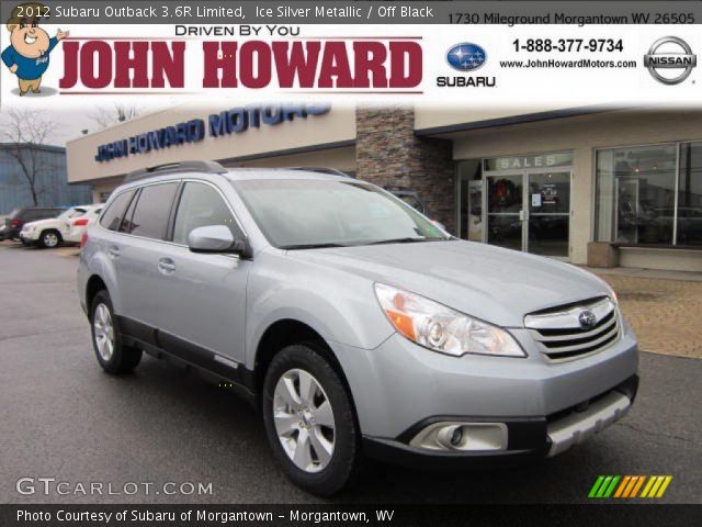 2012 Subaru Outback 3.6R Limited in Ice Silver Metallic
