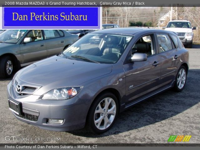 2008 Mazda MAZDA3 s Grand Touring Hatchback in Galaxy Gray Mica