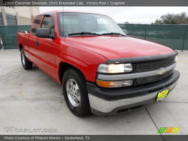 2000 Chevrolet Silverado 1500 Extended Cab in Victory Red