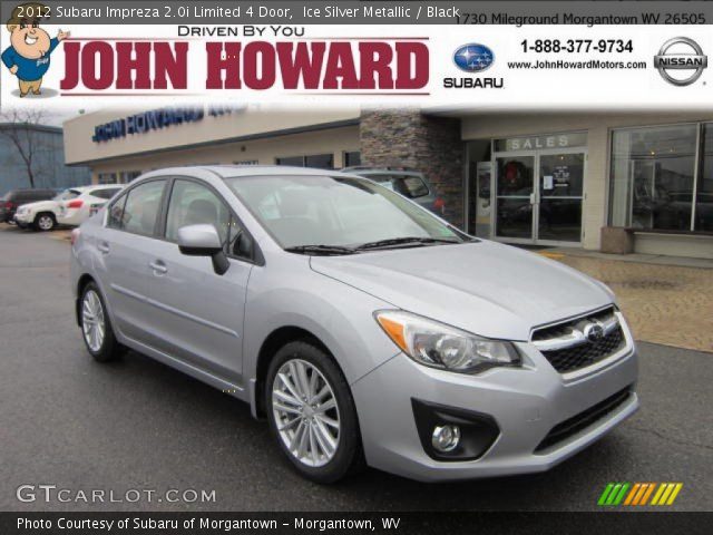 2012 Subaru Impreza 2.0i Limited 4 Door in Ice Silver Metallic