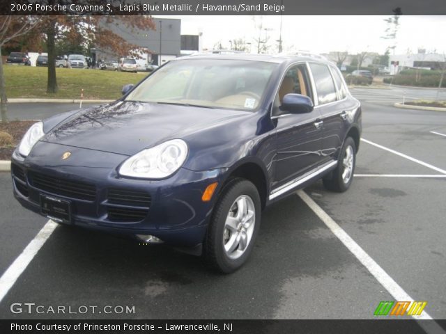 2006 Porsche Cayenne S in Lapis Blue Metallic