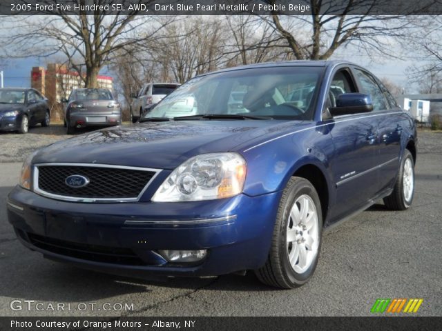 2005 Ford Five Hundred SEL AWD in Dark Blue Pearl Metallic