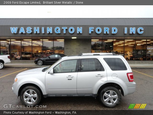 2009 Ford Escape Limited in Brilliant Silver Metallic