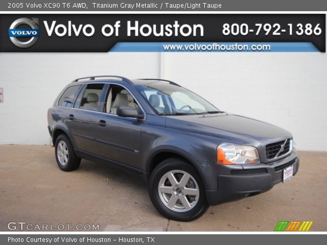 2005 Volvo XC90 T6 AWD in Titanium Gray Metallic