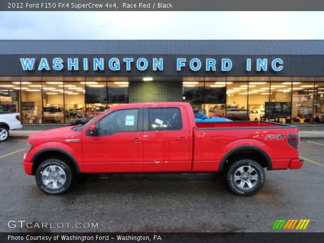 2012 Ford F150 FX4 SuperCrew 4x4 in Race Red