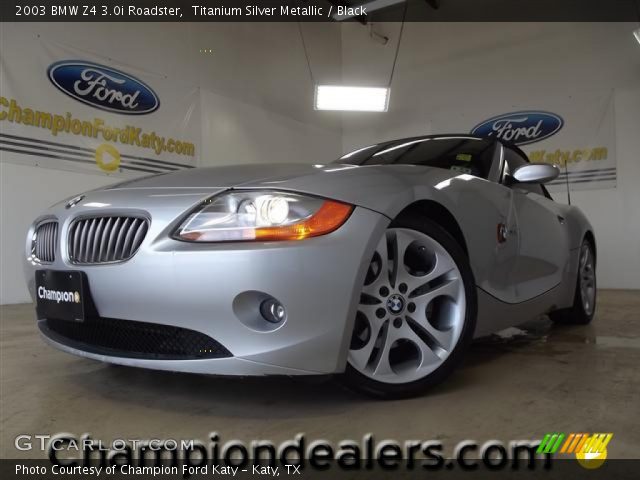 2003 BMW Z4 3.0i Roadster in Titanium Silver Metallic