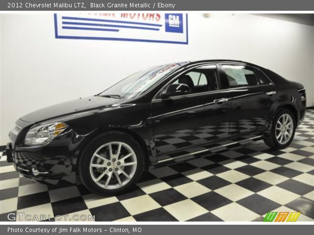 2012 Chevrolet Malibu LTZ in Black Granite Metallic