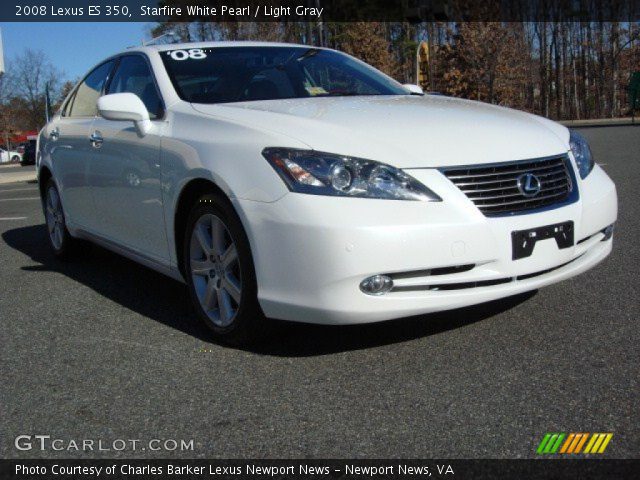 2008 Lexus ES 350 in Starfire White Pearl