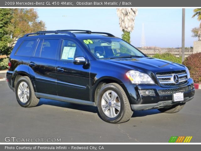 2009 Mercedes-Benz GL 450 4Matic in Obsidian Black Metallic