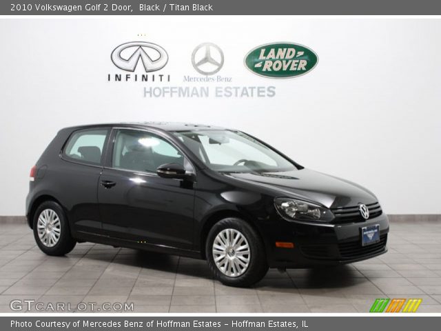 2010 Volkswagen Golf 2 Door in Black