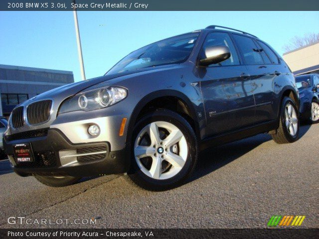 2008 BMW X5 3.0si in Space Grey Metallic