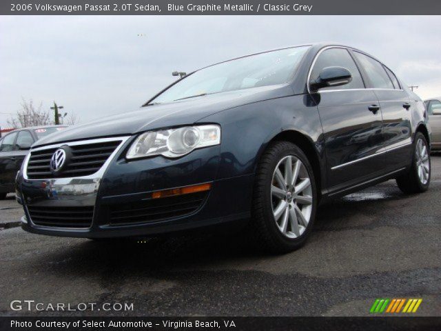 2006 Volkswagen Passat 2.0T Sedan in Blue Graphite Metallic